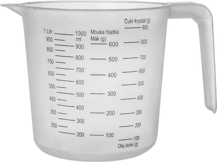 Jarra medidora de cocina 1 l