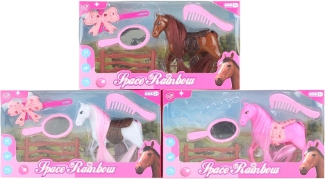 Caballito para peinar con accesorios para niños