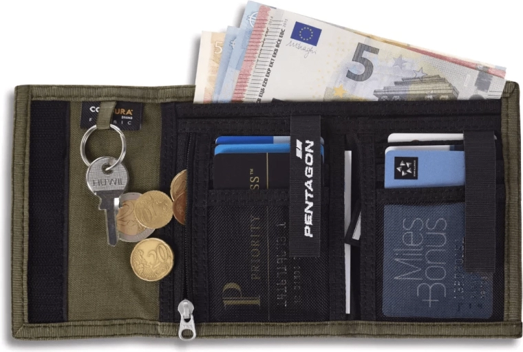 Cartera Pentagon Stater 2.0, negra