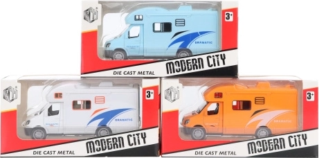 Modelo metálico de caravana 10,5 cm