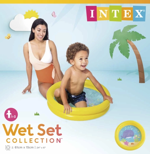 Piscina infantil hinchable 61 × 15 cm Intex My First Pool