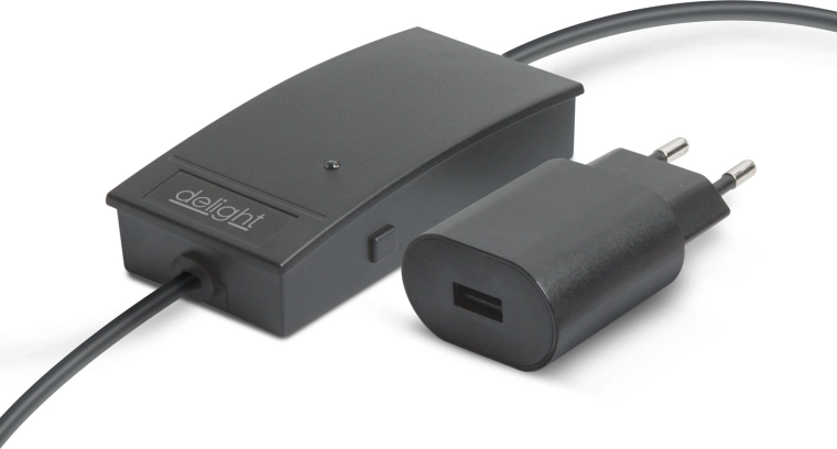 Controlador Wi-Fi inteligente para puertas de garaje con USB y sensor de apertura