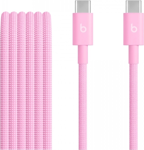 Cable trenzado Beats USB‑C a USB‑C 1,5 m rosa turbo