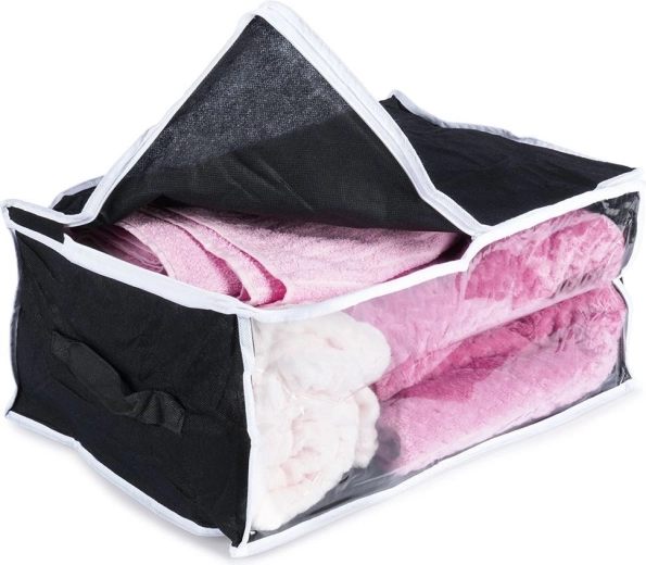 Bolsa textil de almacenamiento para ropa de cama 45 × 30 × 20 cm