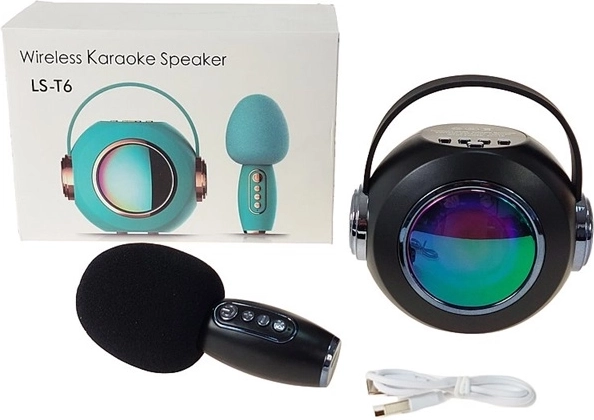 Altavoz Bluetooth portátil con micrófono 14 cm
