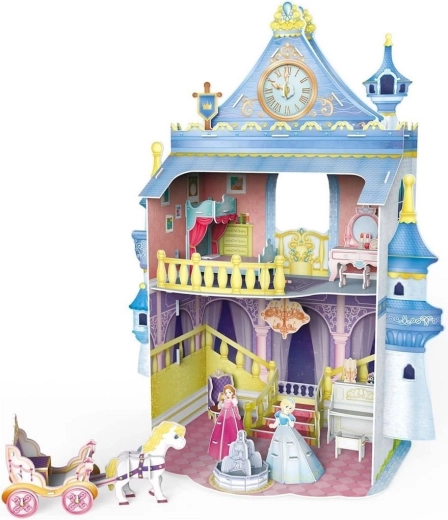 Castillo de cuento de hadas para juegos creativos