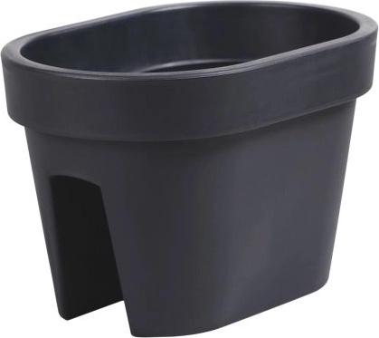 Jardinera para barandilla LOFLY Railing 39,6 cm antracita