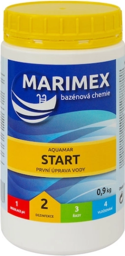 Marimex Start – cloro de disolución rápida para el arranque de la piscina 0,9 kg