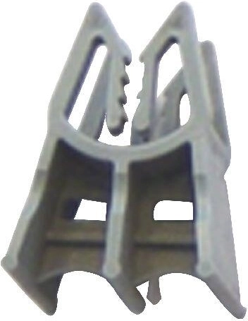 Separadores distanciadores para armadura 25 mm, de plástico (10 uds)