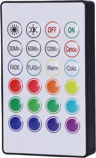 Mando a distancia para una configuración cómoda