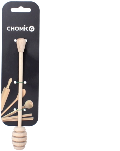 Cucharilla de madera para miel 18 cm