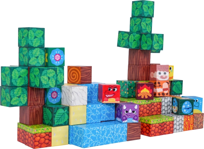 100 cubos para construir de forma creativa