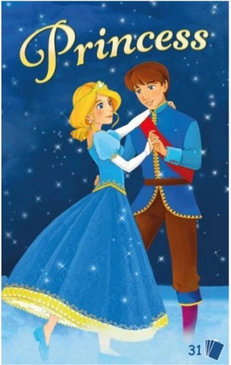 Set de cartas Princess – Černý Petr, Dueto y Pexeso