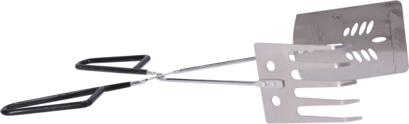 Pinzas BBQ cromadas de 38 cm