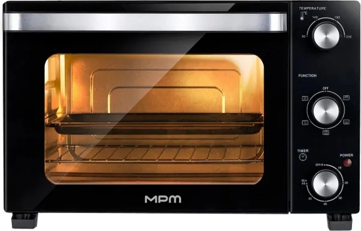 Mini horno eléctrico con convección 35 l MPM MPE-16/T