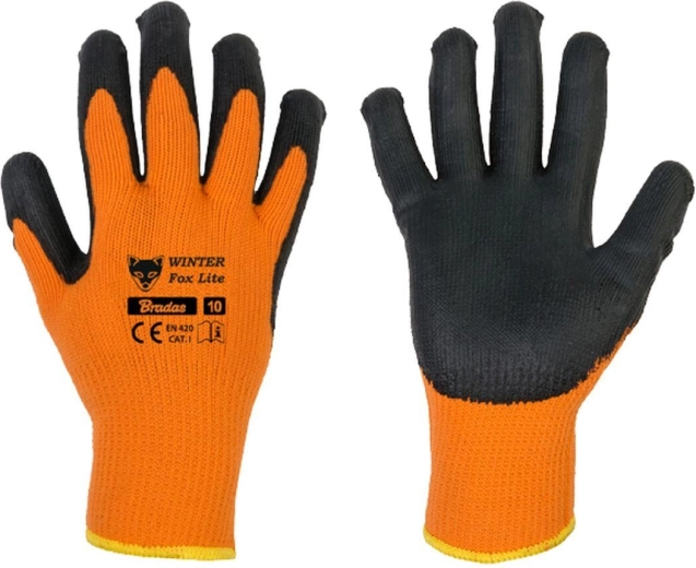 Guantes protectores de invierno Winter Fox Lite, talla 9 (L), látex