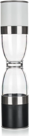 Molinillo de sal y pimienta de doble cara CULINARIA Duo acero inoxidable/acrílico 23 cm