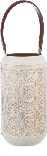 Candelero Mandala beige-dorado