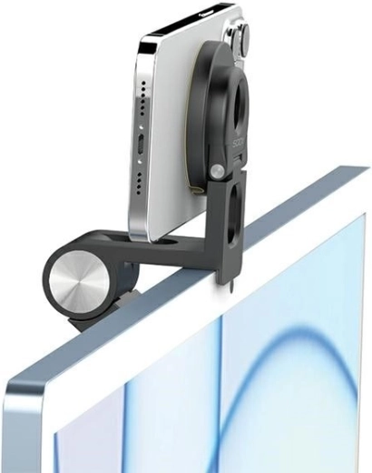 Se puede fijar a un monitor y a un portátil