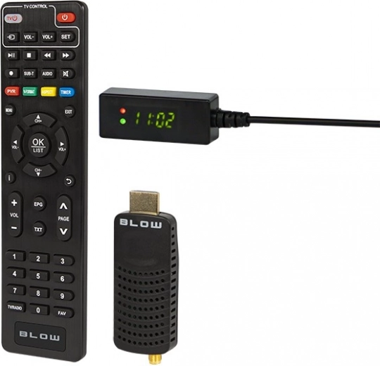 Mini decodificador DVB-T2 H.265 FHD con HDMI y USB