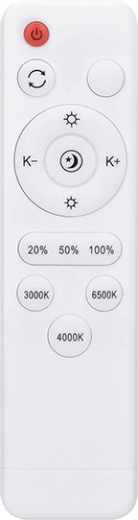 Control cómodo a distancia