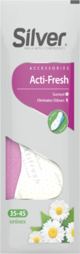 Plantilla recortable Silver Active Fresh para calzado 35–45