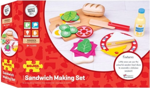 Set de sándwiches Bigjigs Toys