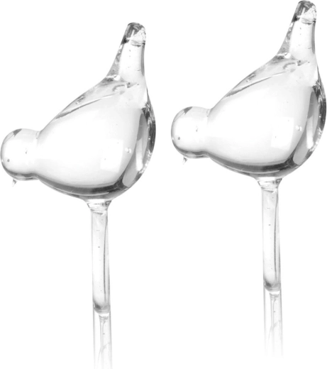 Vidrio transparente decorativo para un control fácil del agua