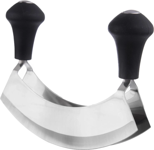 Cortador de hierbas de acero de 17 cm