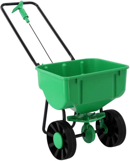 Esparcidor universal de 27 l para semillas, fertilizante y sal