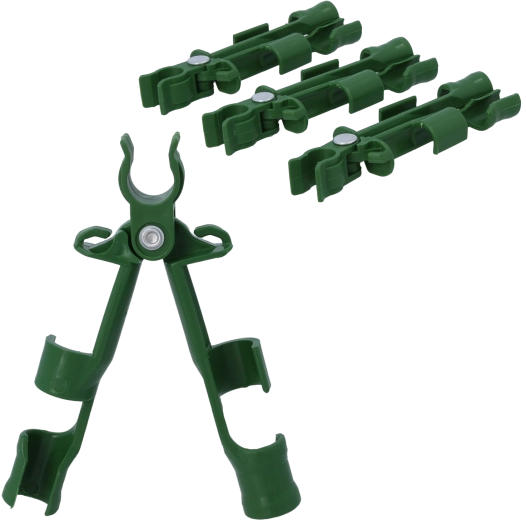 Juego de conectores de jardín para varillas de soporte de 16 mm – 3 uds