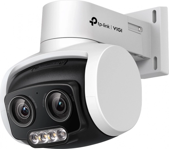 Cámara IP PTZ exterior a todo color VIGI C540V 4MP con doble objetivo y distancia focal variable