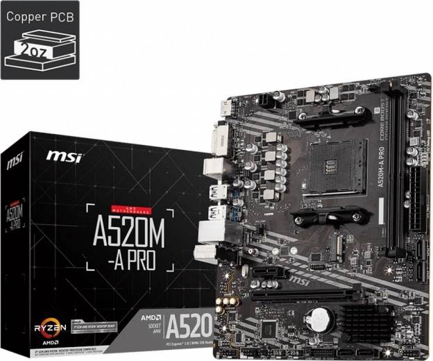 Placa base MSI A520M-A Pro mATX
