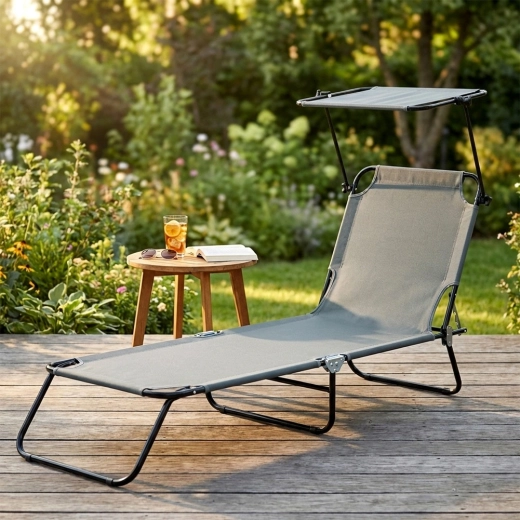 Toldo ajustable para una sombra agradable