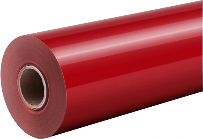 Lámina termotransferible HTVRONT Pure 30,5 cm × 1,8 m roja
