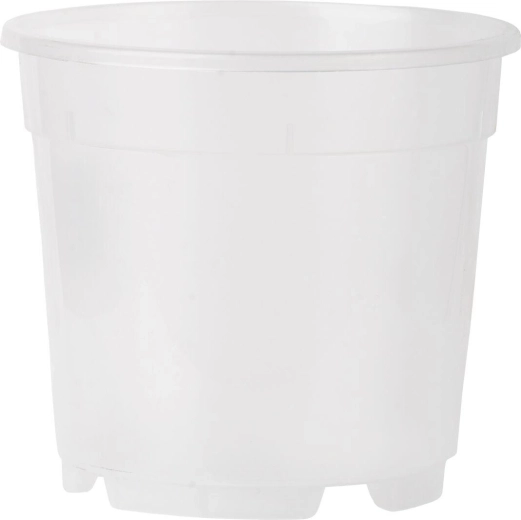 Maceta de plástico transparente para orquídeas 17 cm, 2,3 l