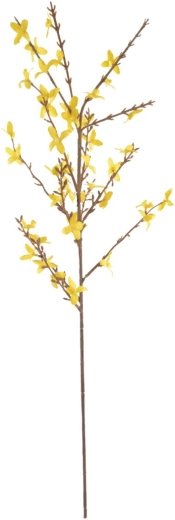Flor artificial de lluvia dorada amarilla 73 cm