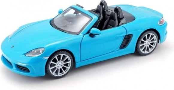 Porsche 718 Boxster 1:24 modelo azul BBurago