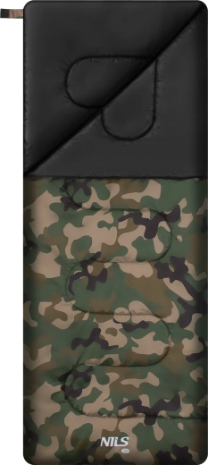 Saco de dormir tipo manta NILS Camp camo