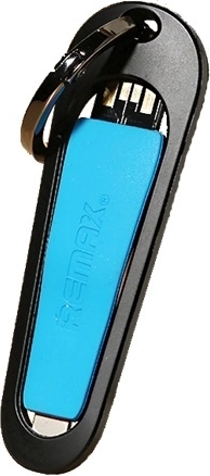 Remax RC-024i cable Lightning corto 8 cm azul para llaves