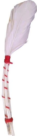 Brocha de cocina con plumas