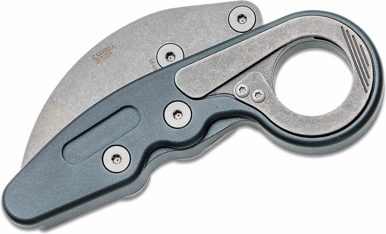 Ligera empuñadura de aluminio con anilla