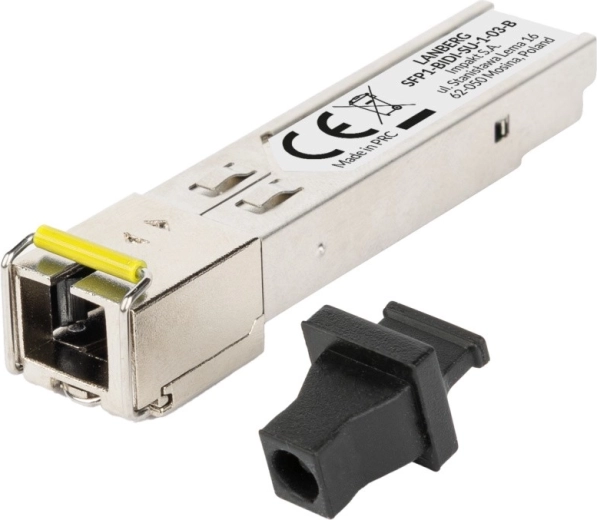 Módulo óptico SFP BIDI B 1,25 Gb/s SC/UPC para una distancia de 3 km