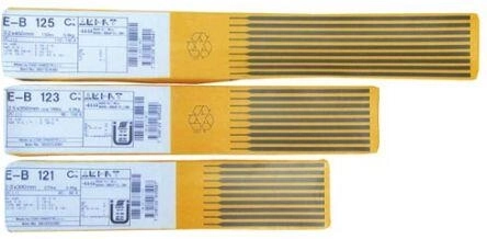 Electrodo de soldadura básico EB 123 3,2 × 450 mm (124 uds.)