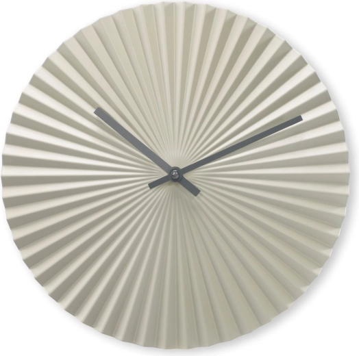Reloj de pared de 30 cm Barbados – reloj metálico minimalista con funcionamiento silencioso