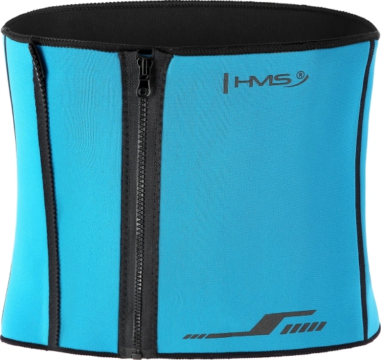 Cinturón lumbar adelgazante HMS BR209 azul