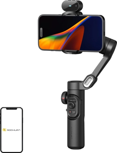 AOCHUAN Smart XE estabilizador para smartphone con sensor de IA negro