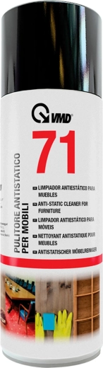 Spray antiestático limpiador y abrillantador para muebles