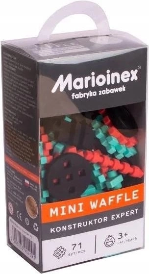 Set de construcción Mini Waffle Constructor Expert, 71 piezas