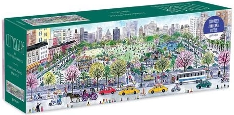 Puzzle panorámico Ciudad 1000 piezas